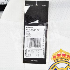 2020-21 Real Madrid Authentic Home Shirt #15 VALVERDE La Liga BNWT M - Image 3
