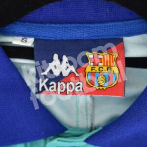 1994-95 Barcelona Retro Champions League Away Shirt vs PSG #8 STOICHKOV (S) - Image 3
