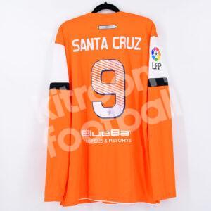 2013-14 Málaga CF Third Shirt #9 SANTA CRUZ Nike (XL) (Excellent) Long Sleeves - Image 1