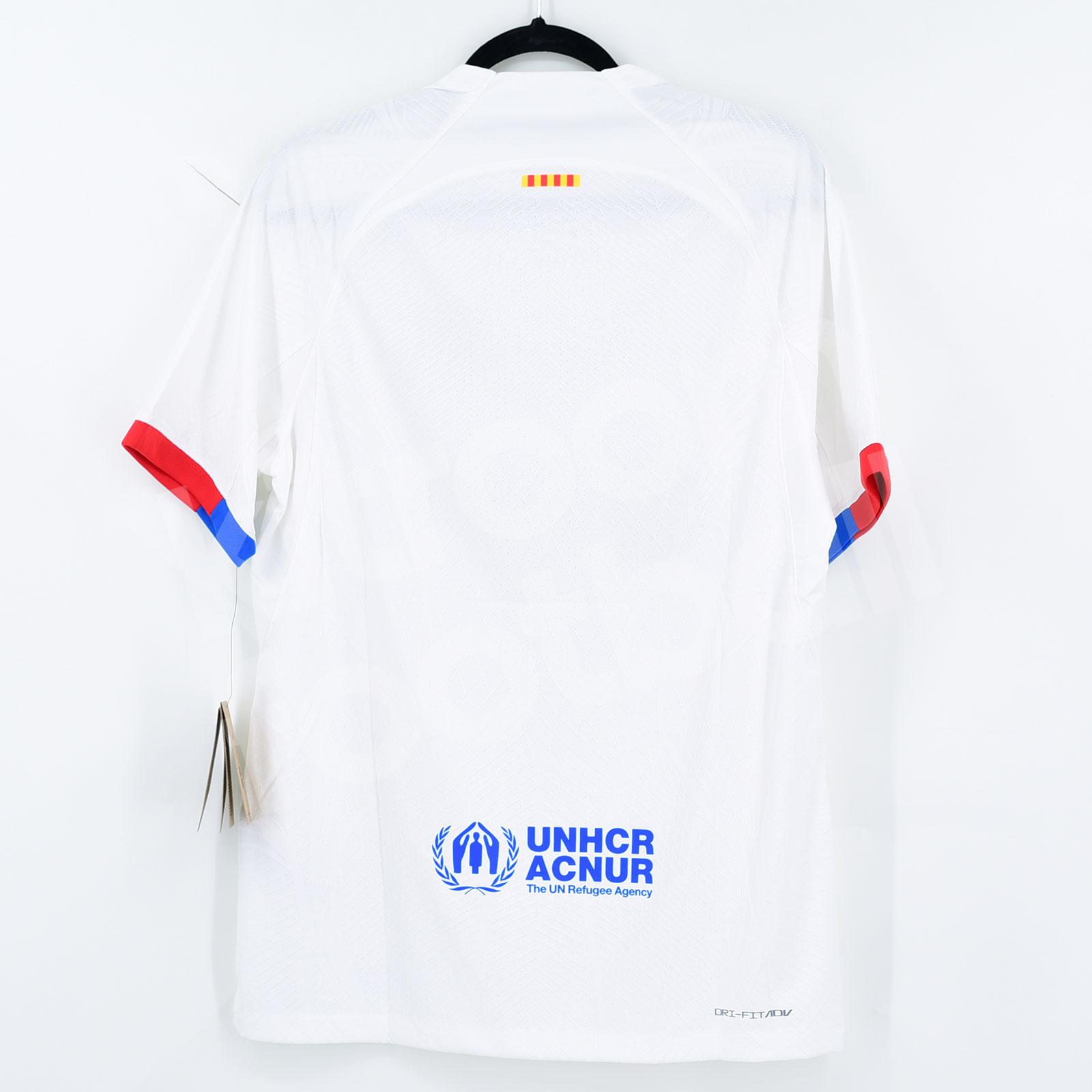 2023-24 Barcelona Away Match Shirt (M) Dri-FIT ADV (DX2614-101