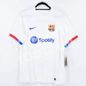 2023-24 Barcelona Away Match Shirt (L) Dri-FIT ADV (DX2614-101) - Image 1