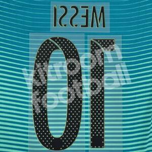 2016-17 Barcelona Third Name Number Set #10 MESSI Repro v2