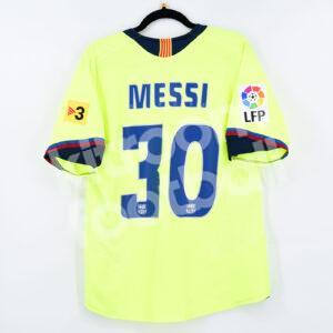 2005-06 Barcelona Away Shirt #30 MESSI (Very Good) M