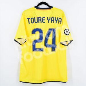 2008-09 Barcelona Away Shirt #24 YAYA TOURE Match Issue Un Worn XL Champions - Image 1