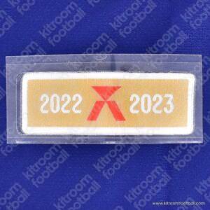 Original Player Issue 2023-24 Fc Barcelona Patch Campeon de Liga 2022/2023 Avery