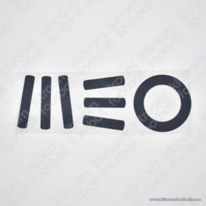 MEO Sponsor Patch Black for Porto, Rio Ave Repro - Image 3