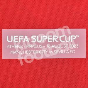 Original Player Issue Sevilla UEFA SuperCup 2023 MDT Patch vs Manchester City