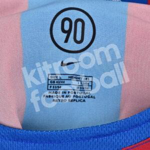 Final 2006 Champions League Barcelona Retro Edition Home Shirt #10 RONALDINHO (L) - Image 3
