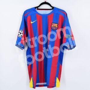 Final 2006 Champions League Barcelona Retro Edition Home Shirt #10 RONALDINHO (L) - Image 2