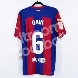 2023-24 Barcelona Home Match Shirt #6 GAVI (M) Dri-FIT ADV La Liga