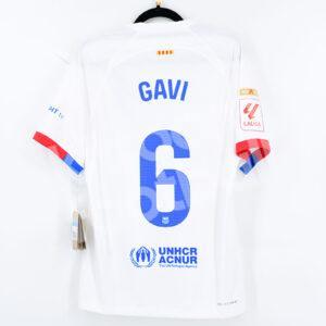 2023-24 Barcelona Away Match Shirt #6 GAVI (M) Dri-FIT ADV (DX2614