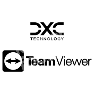 2022-23 Manchester United TeamViewer + DXC Technology Sponsor Patch Black Repro