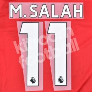 2017-23 Liverpool Home Name Number Set #11 M. SALAH Premier League Repro