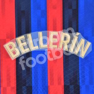 Original Player Issue 2022-23 Barcelona Home Name Block BELLERIN La Liga