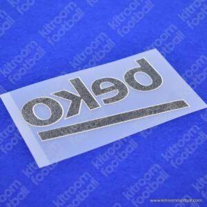 Barcelona Beko White Sponsor Patch Parche Repro v2 - Image 3