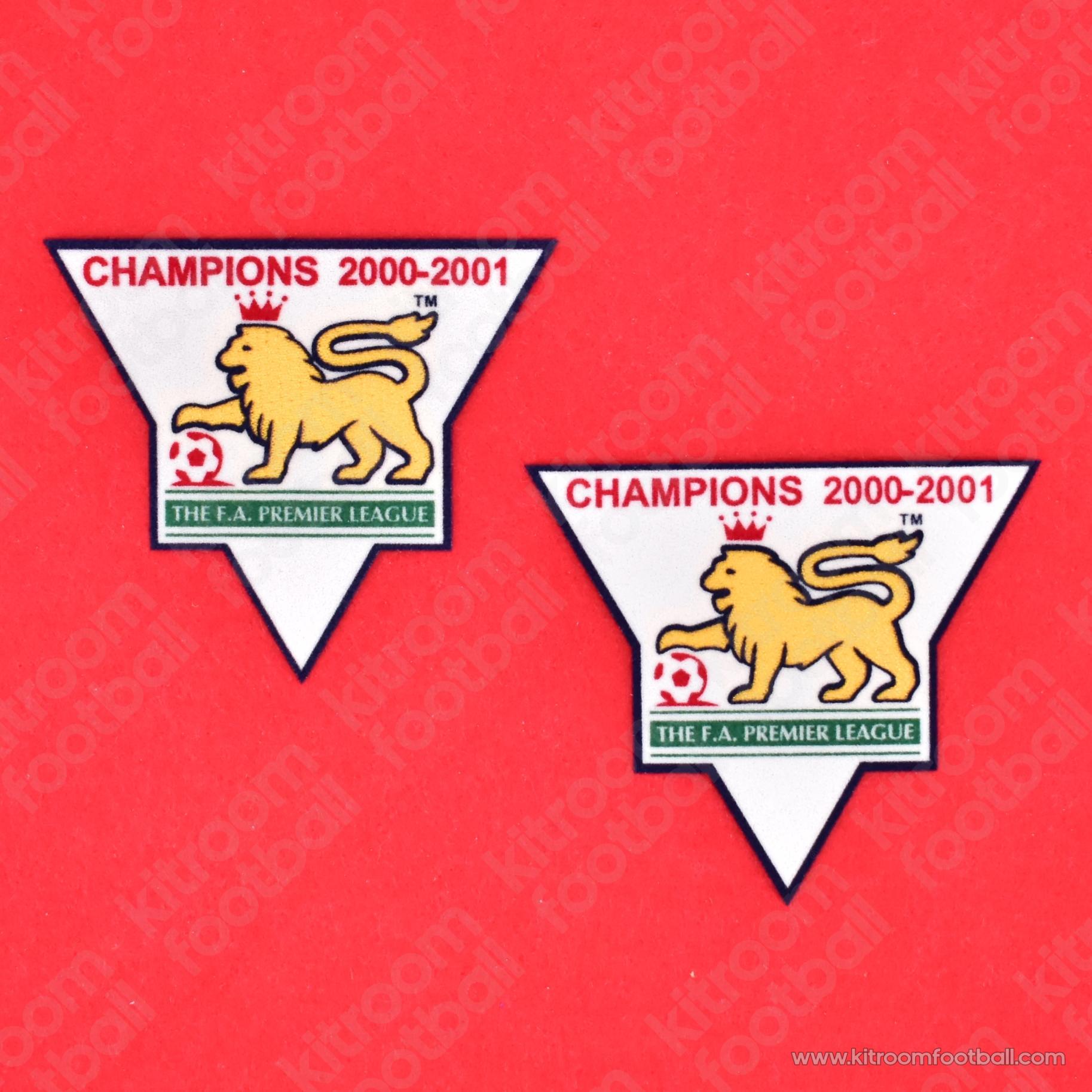 2001-02 Manchester United Champions 2000-2001 The FA Premier