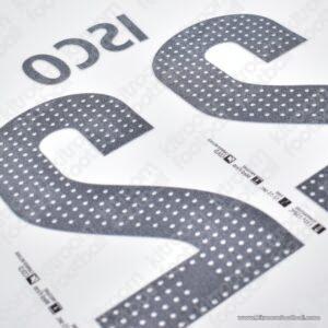 2012-13 Malaga CF Home Name Number Set #22 ISCO Repro - Image 4