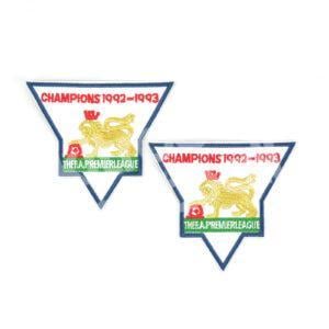 1993-94 Manchester United Champions 1992-1993 The FA Premier League Patch Repro