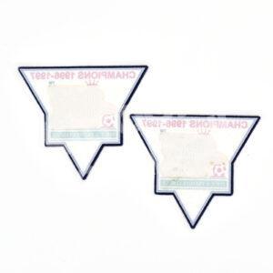 1997-98 Manchester United Champions 1996-1997 The FA Premier League Patch Repro - Image 3