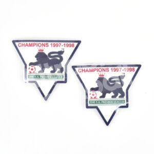 1998-99 Arsenal Champions 1997-1998 The FA Premier League Patch Repro