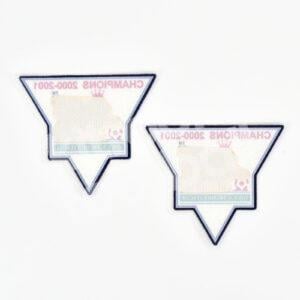 2001-02 Manchester United Champions 2000-2001 The FA Premier League Patch Repro - Image 3