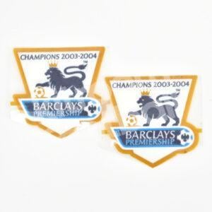 2004-05 Arsenal Champions 2003-2004 Barclays Premiership Premier League Patch Repro