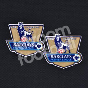 2009-10 Manchester United 08/09 Champions Barclays Premier League Patch Repro