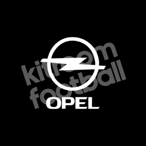 2004-05 AC Milan OPEL Sponsor Patch White Repro - Image 1