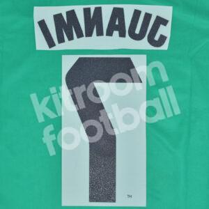 2023-24 Real Betis Away Name Number Set #7 JUANMI Dorsal Repro - Image 3