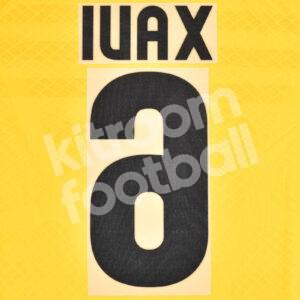 2008-10 Barcelona Away Name Number Set #6 XAVI Repro v2 - Image 3