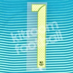 2016-17 Barcelona 3rd Kit Number #1 (Repro)