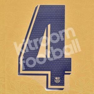 Original Player Issue 2022-23 Barcelona Away Number Avery