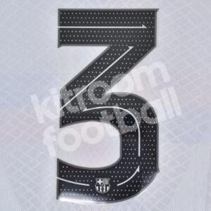 Original Player Issue 2022-23 Barcelona 3rd Kit Number Avery