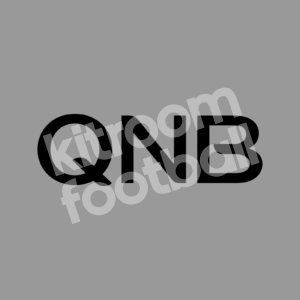 QNB PSG Paris Saint-Germain Black Sponsor Patch