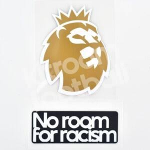 2023-24 Premier League Winer FA + No Room for Racism Badge Adult Patch Repro