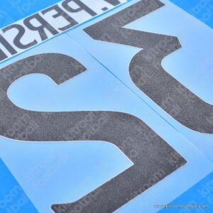 2017-19 Feyenoord Rotterdam Away Name Number Set #32 VAN PERSIE Repro - Image 3