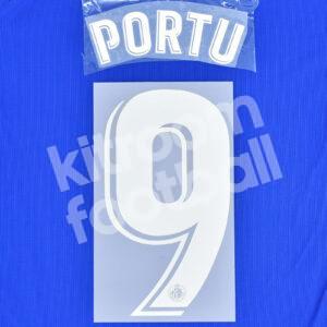 Original Player Issue 2017-18 Getafe Home Name Number #9 PORTU