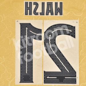 2022-23 Barcelona Name Number Set Womens #21 WALSH Repro - Image 3