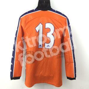 1997-98 Barcelona Goalkeeper Shirt #13 Hesp Kappa Preseason Signed