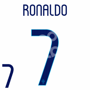 2014-15 Portugal Away Name Number Set #7 RONALDO Repro