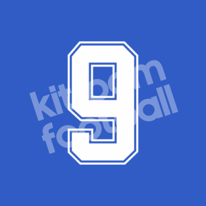 1988-92 Real Madrid Away Number #9 (Hugo Sanchez) Hummel Repro