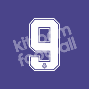 1992-94 Real Madrid Away Number #9 (Hugo Sanchez) Hummel Repro - Image 1