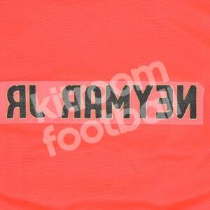 2014-15 Barcelona Away Name Block NEYMAR JR Repro - Image 3