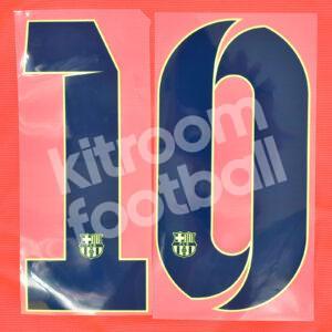 2014-15 Barcelona Away Number #10 Repro