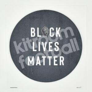2019-20 Black Lives Matter Patch Second Version Premier League Repro v1 - Image 1
