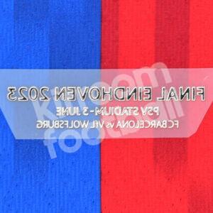 2022-23 FC Barcelona Womens Final Champions League 2023 Patch MDT 7cms Repro v2 - Image 4