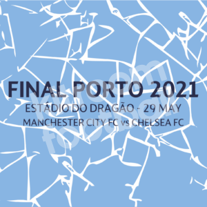 Manchester City Final Porto 2021 Champions League MDT Match Detail Patch Repro