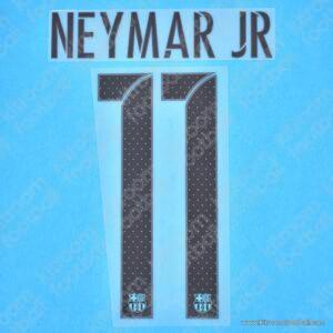 2015-16 Barcelona Third Name Number Set #11 NEYMAR JR Repro