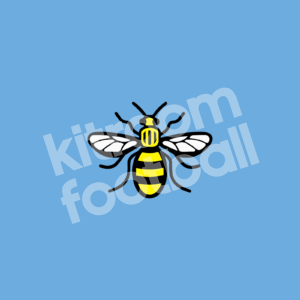 2021-22 Manchester City Bee Patch Repro