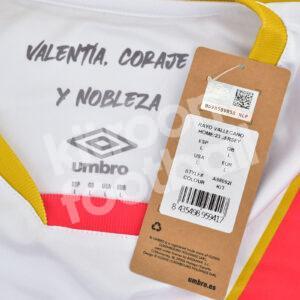 Official 2023-24 Rayo Vallecano Home Shirt #22 RDT Raul de Tomas Umbro Size L - Image 4